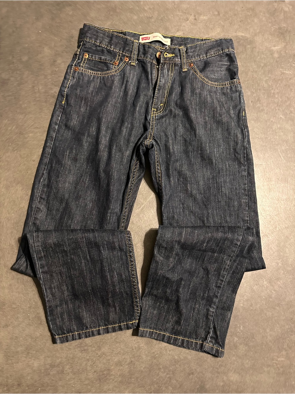 Boys Levi's 514 Straight Leg Jeans size 16 Reg